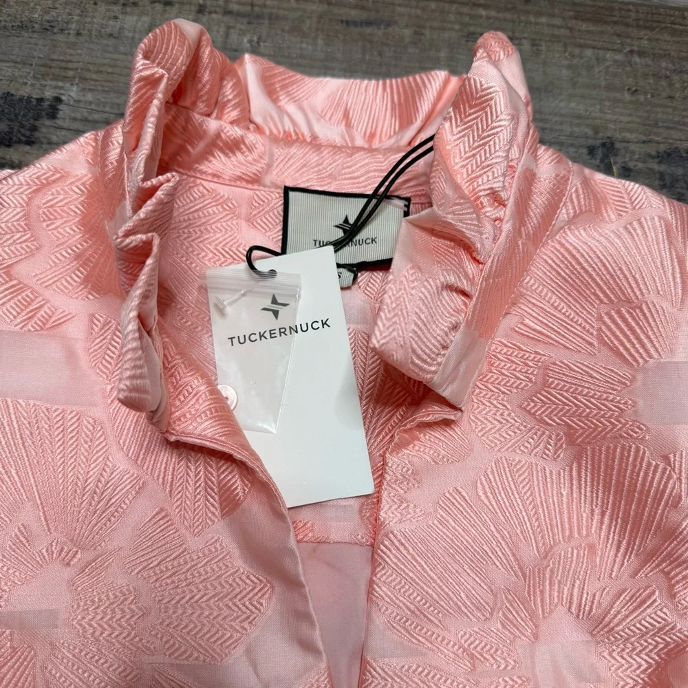 Tuckerneck Bellini Fli Coupe Palmerston Drop Waist Peachy Pink Dress - Picture 2 of 12